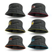 Bondi Bucket Hat Coloured Sandwich Trim