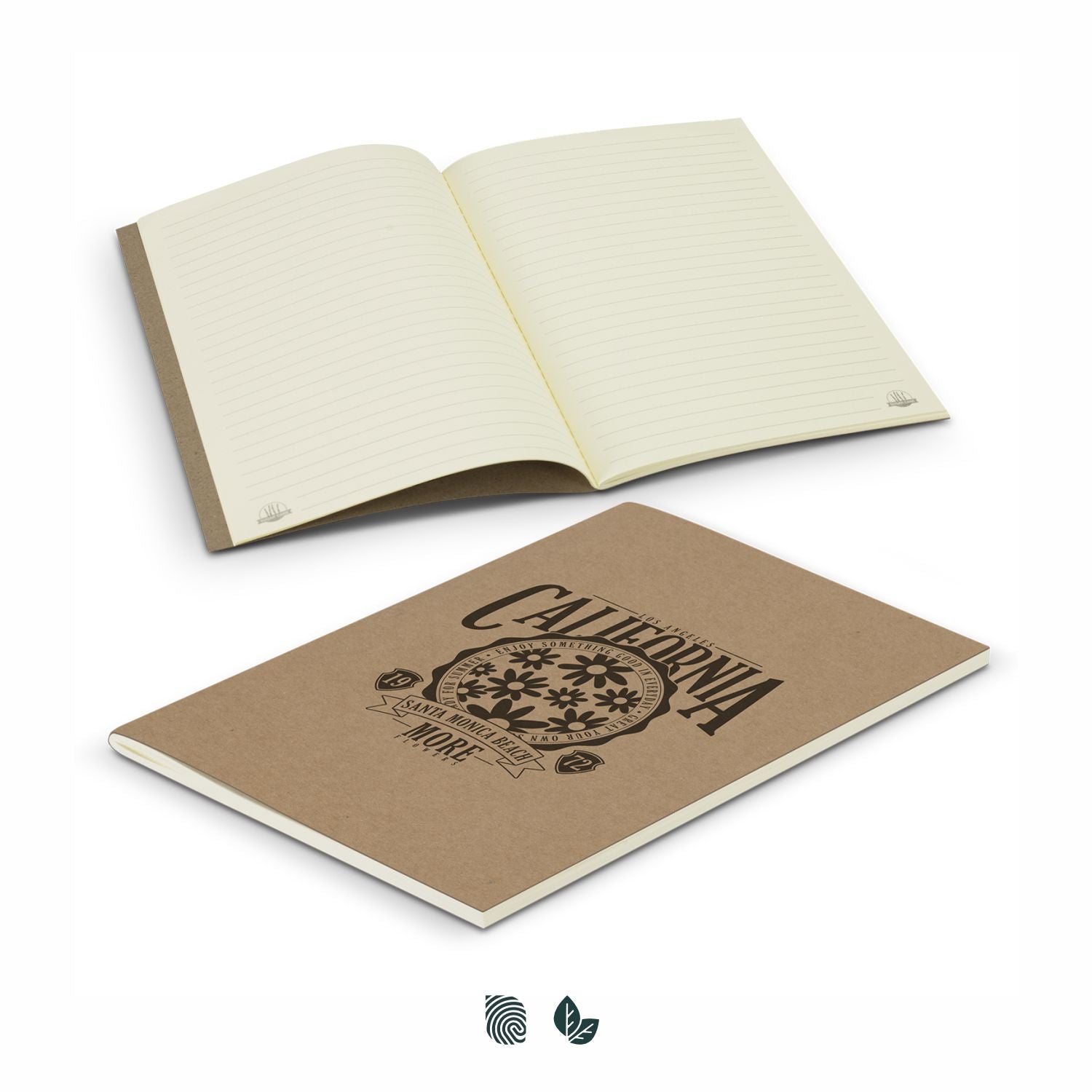 124162 - Sugarcane Paper Soft Cover Notebook