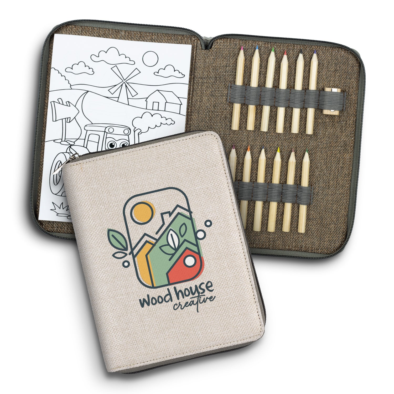 124211 - Mona Portable Drawing Set