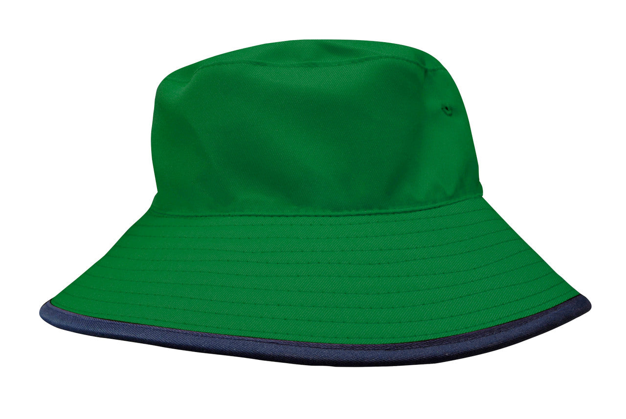 Reversible Breathable Poly Twill Bucket Hat 3935