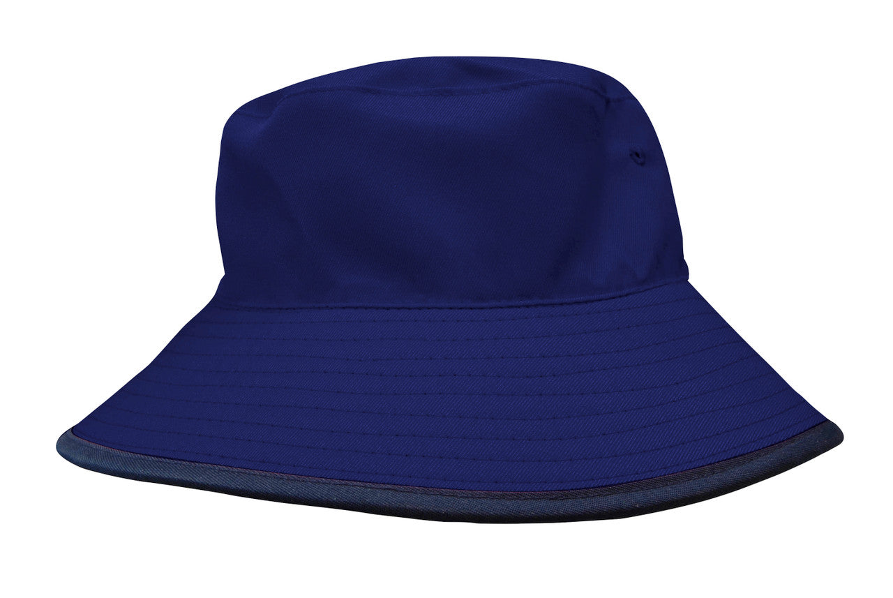 Reversible Breathable Poly Twill Bucket Hat 3935