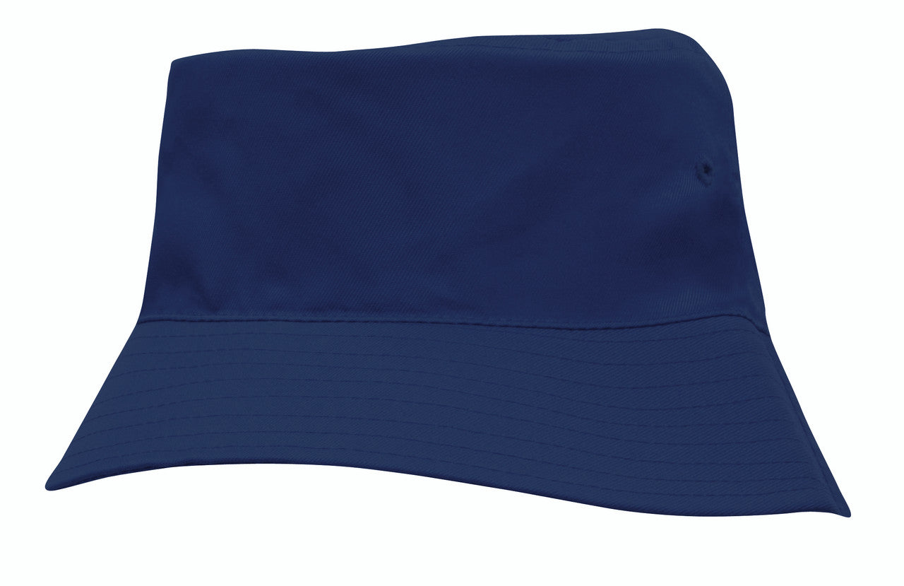 Breathable Poly Twill Youth Bucket Hat 3940