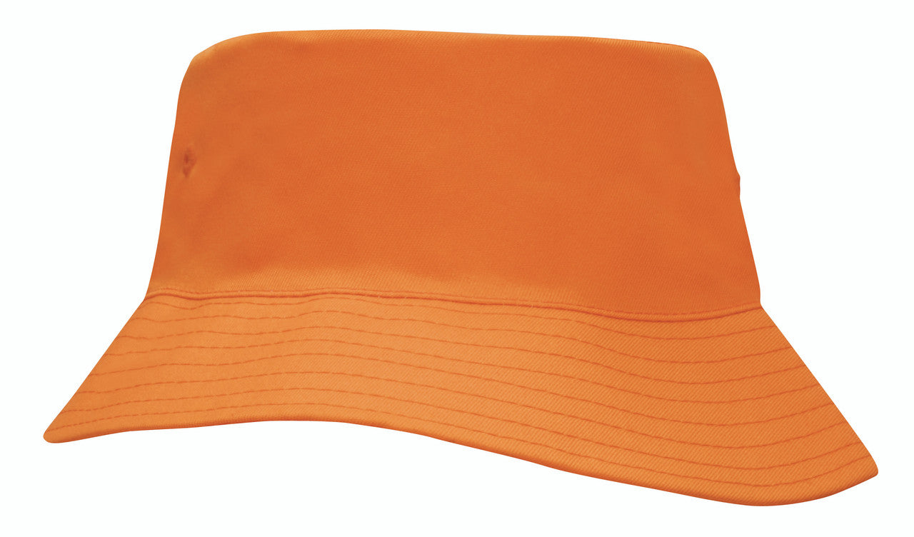 Breathable Poly Twill Youth Bucket Hat 3940