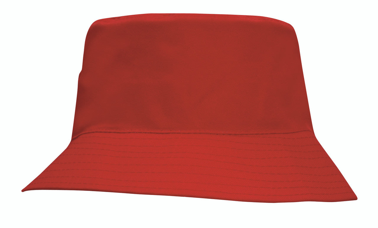 Breathable Poly Twill Youth Bucket Hat 3940