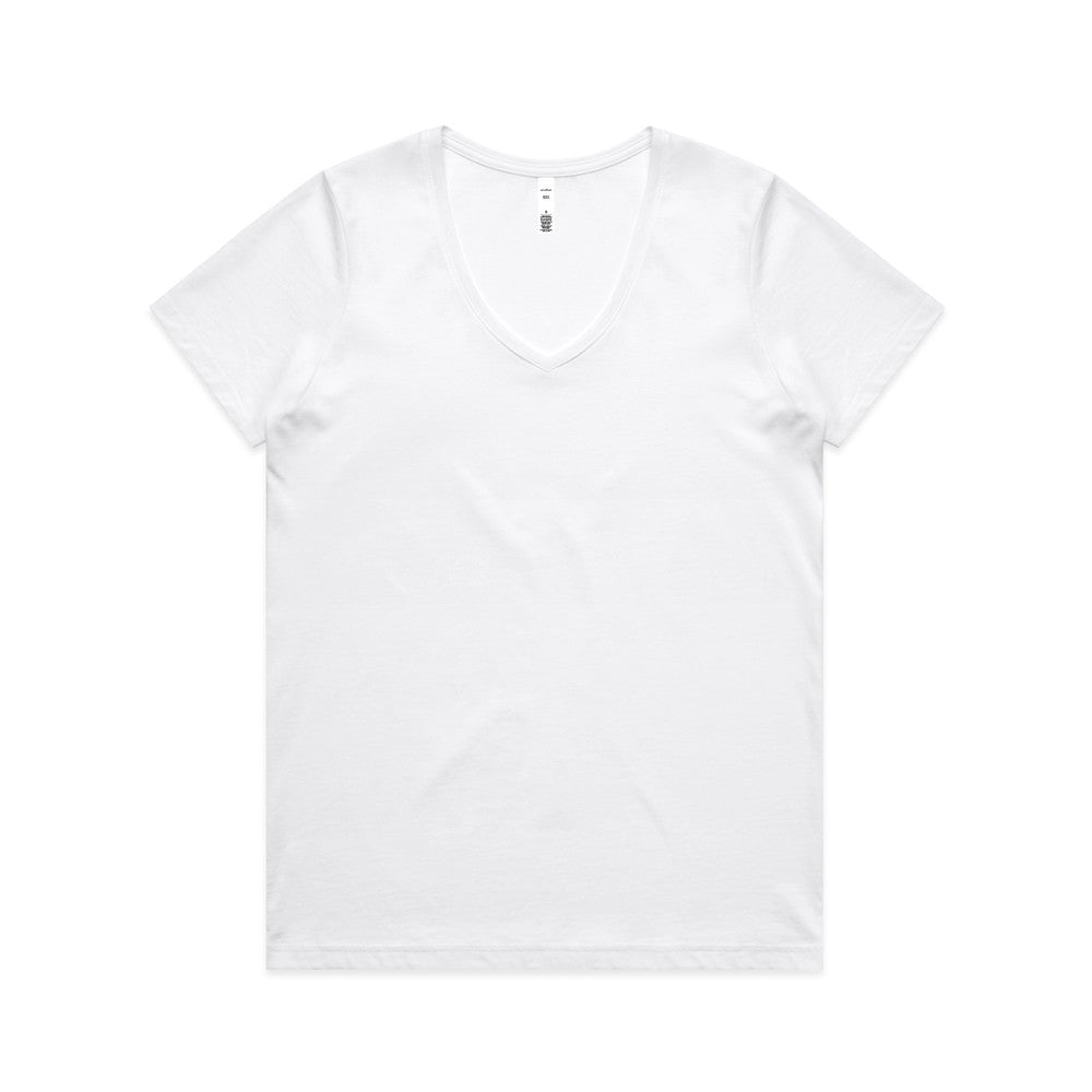 Wo's Maple V Neck Tee 4023
