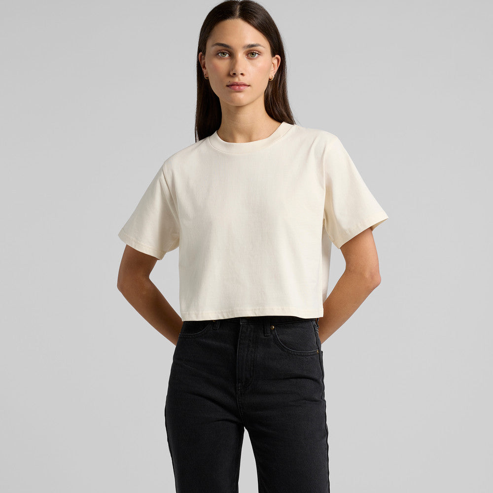 Wo's Classic Crop Tee 4072