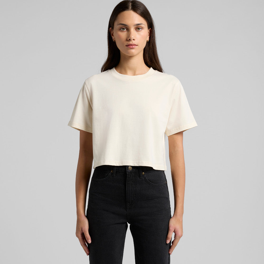 Wo's Classic Crop Tee 4072