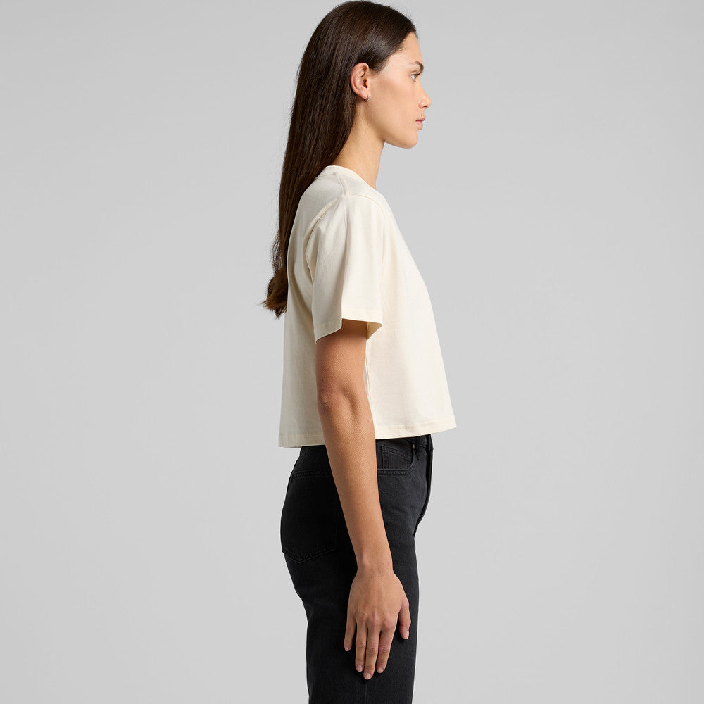 Wo's Classic Crop Tee 4072