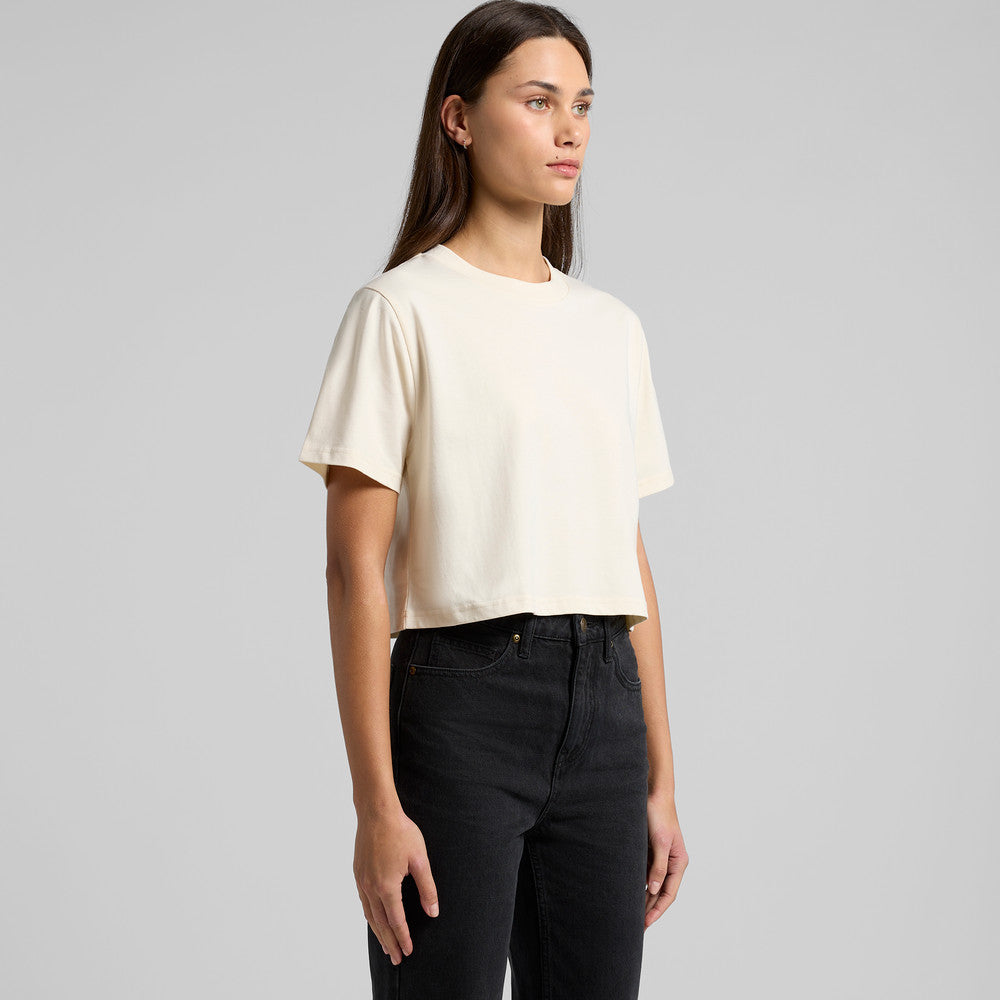 Wo's Classic Crop Tee 4072
