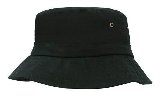 Brushed Sports Twill Youth Bucket Hat 4133