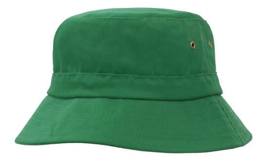 Brushed Sports Twill Youth Bucket Hat 4133