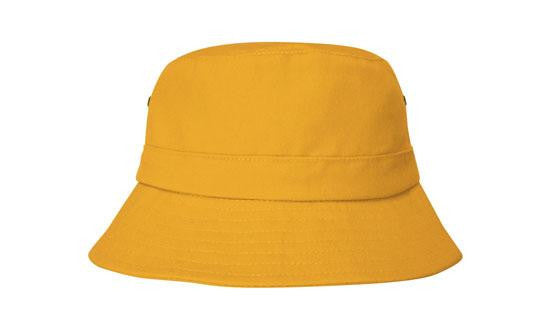 Brushed Sports Twill Youth Bucket Hat 4133
