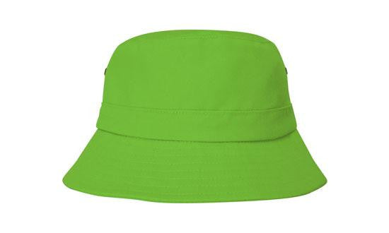 Brushed Sports Twill Youth Bucket Hat 4133