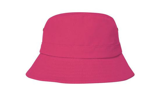 Brushed Sports Twill Youth Bucket Hat 4133
