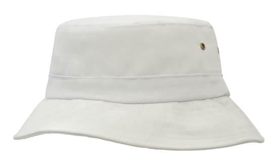 Brushed Sports Twill Youth Bucket Hat 4133