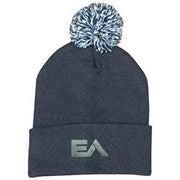 Acrylic Beanie with Pom Pom 4256