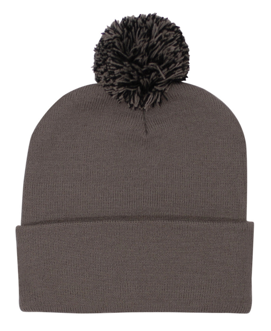 Acrylic Beanie with Pom Pom 4256