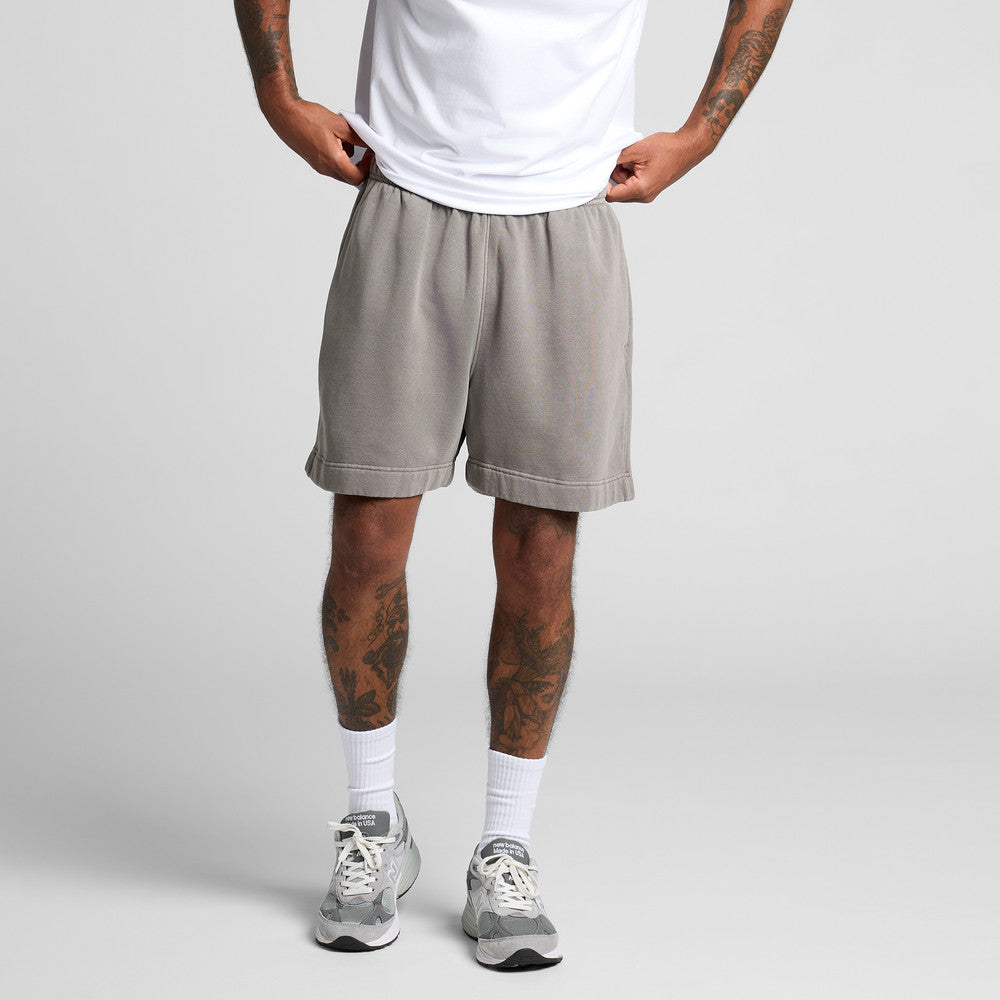 Relax Faded Track Shorts 18" 5939