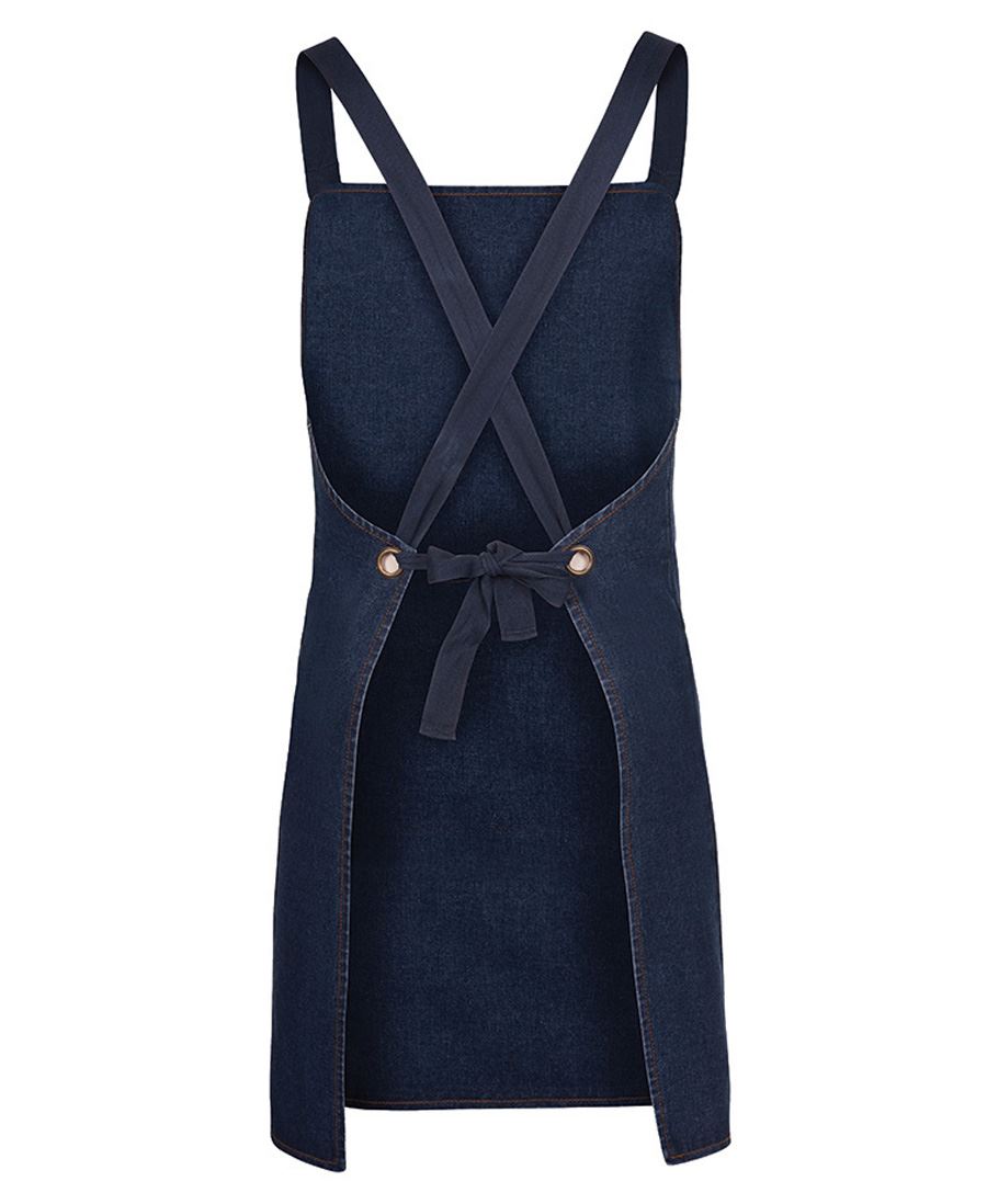 JB's Cross Back Denim Apron (Without Straps) 5ACBD