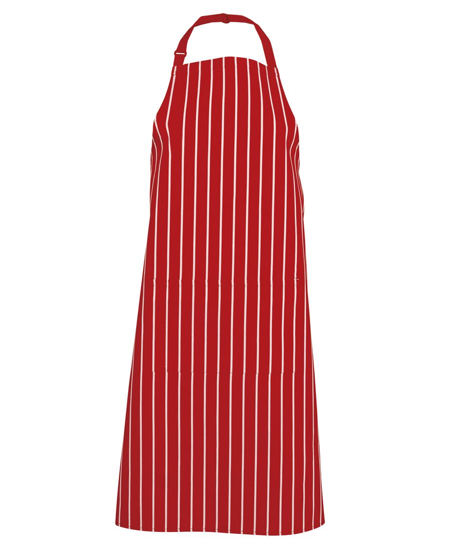 JB's Bib Striped Apron with Pocket 5BS