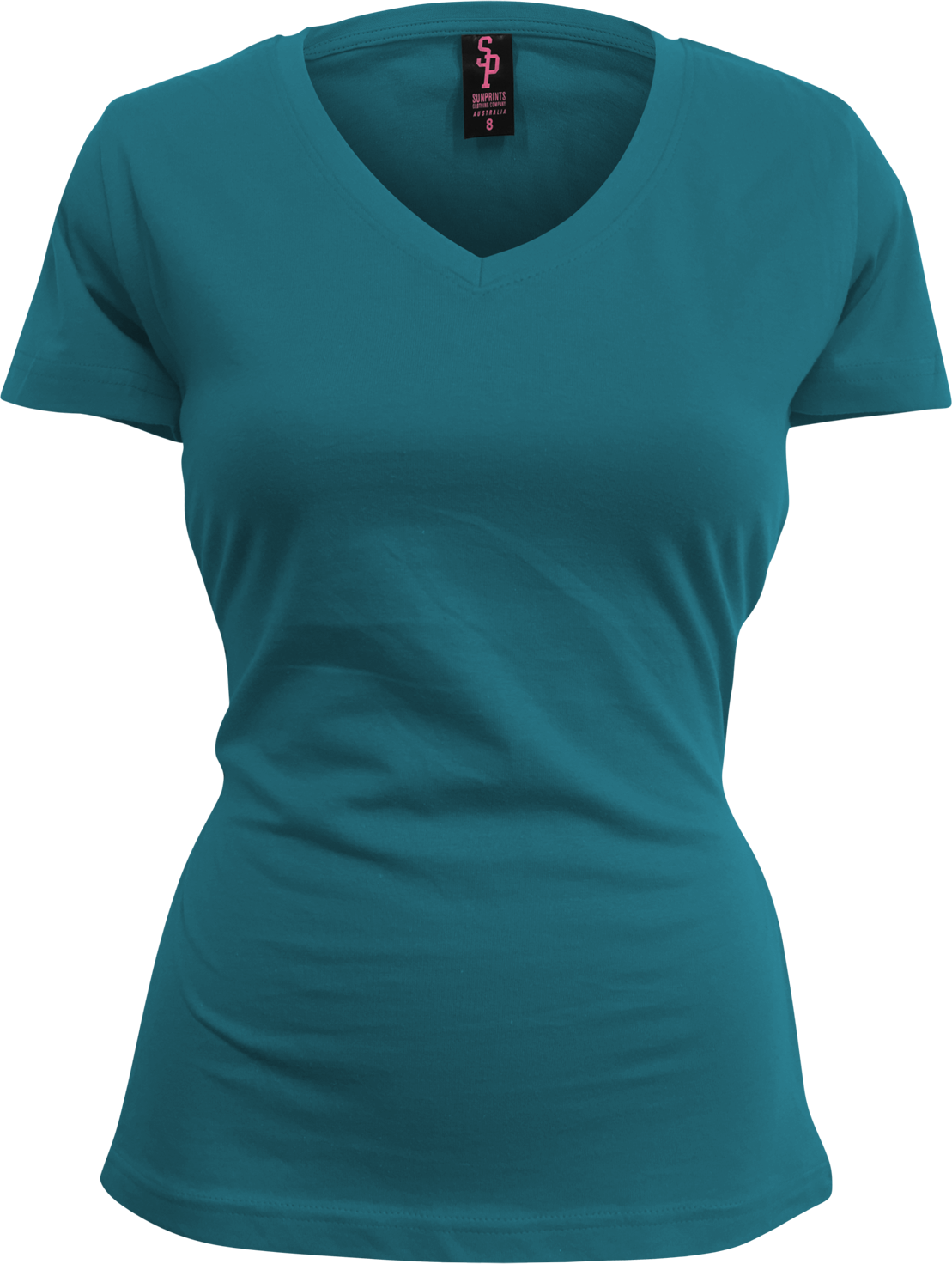 Sunprints Ladies V Neck LVT86