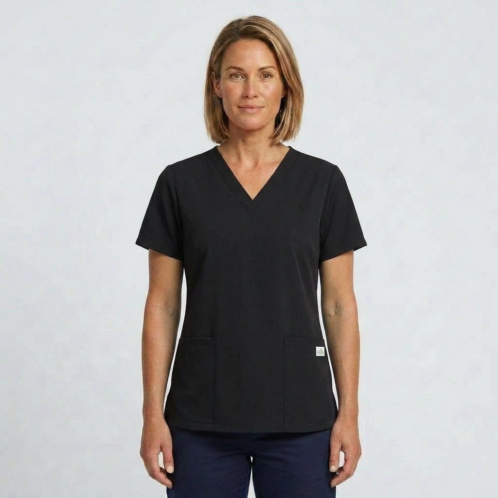 Womens Pulse V-Neck Scrub Top CU543LS