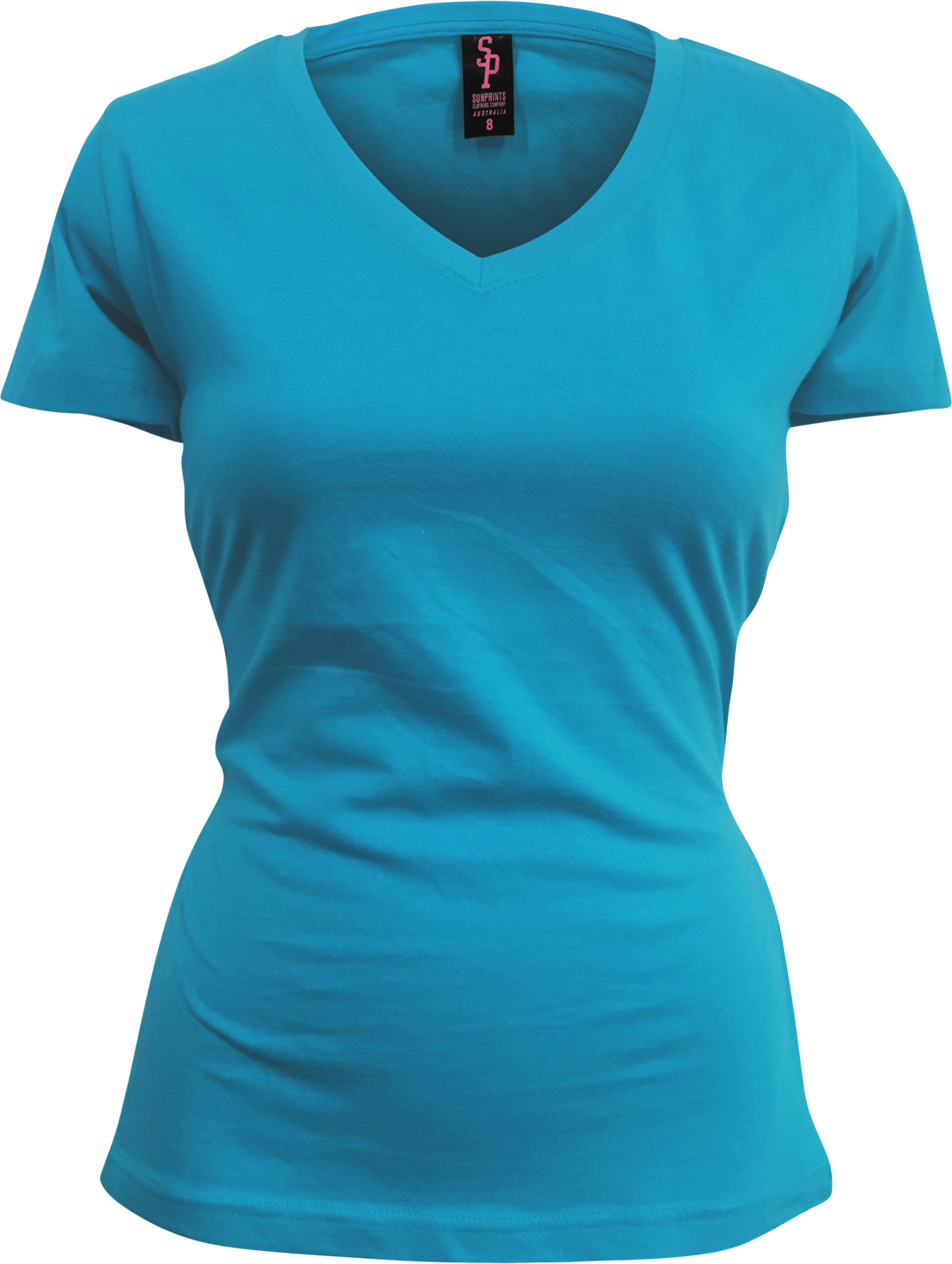 Sunprints Ladies V Neck LVT86