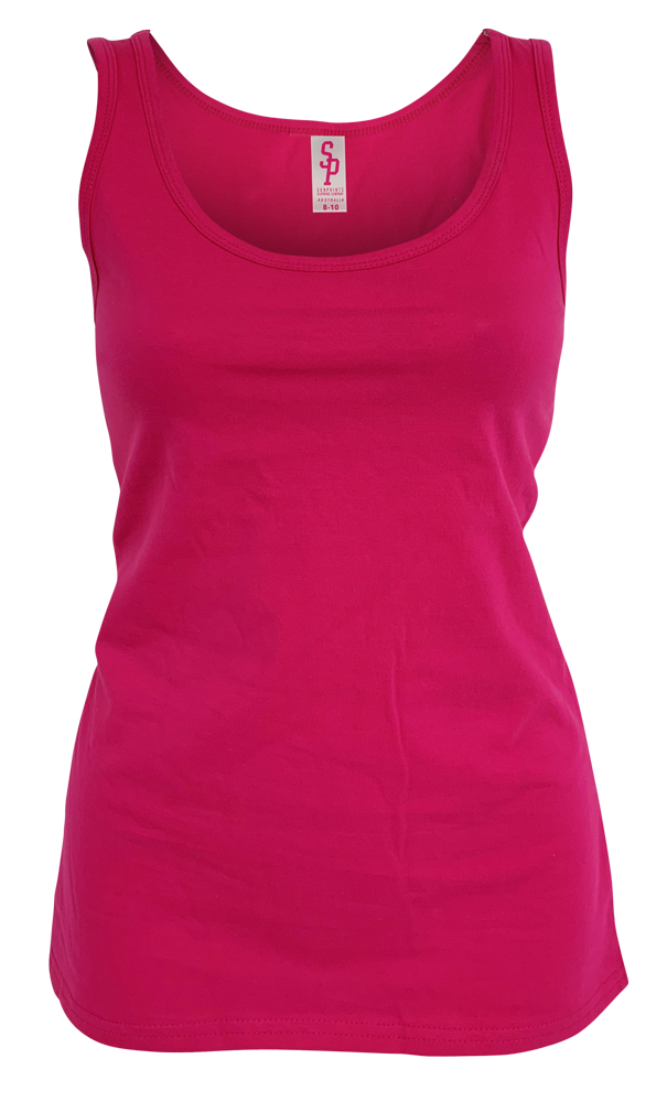 SunPrints LOS19 Ladies Oz Singlet