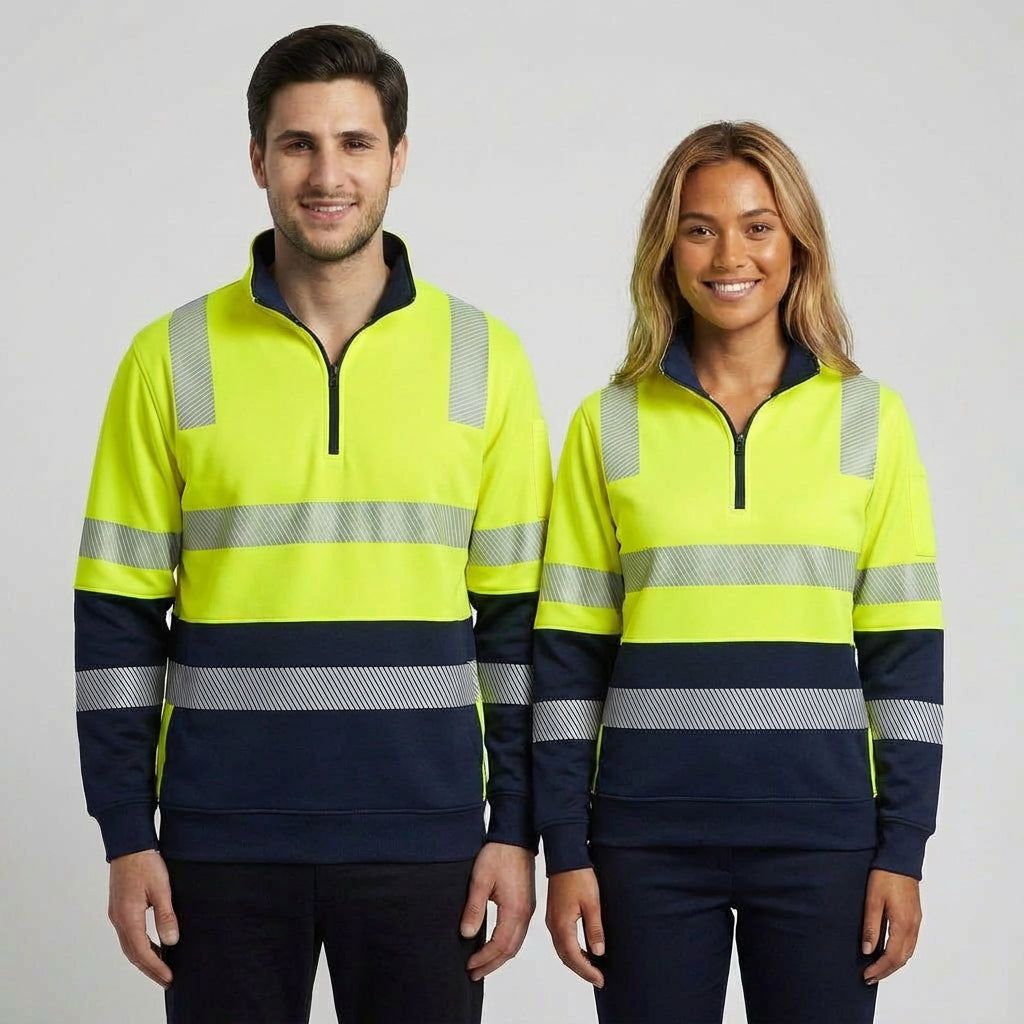 SW32 Vic Rail Hi Vis Safety Jumper- Unisex