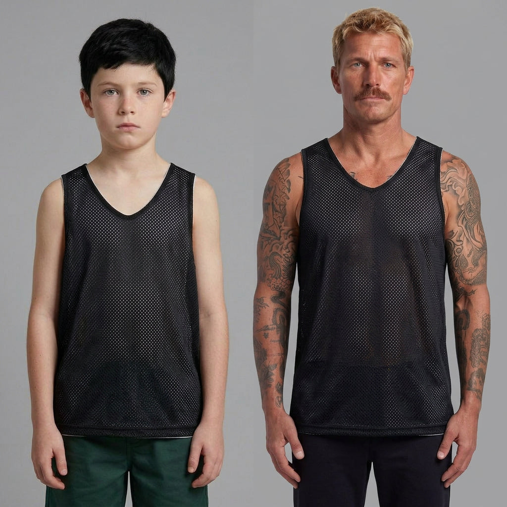 Podium Kids and Adults Reversible Training Singlet 7KBS2