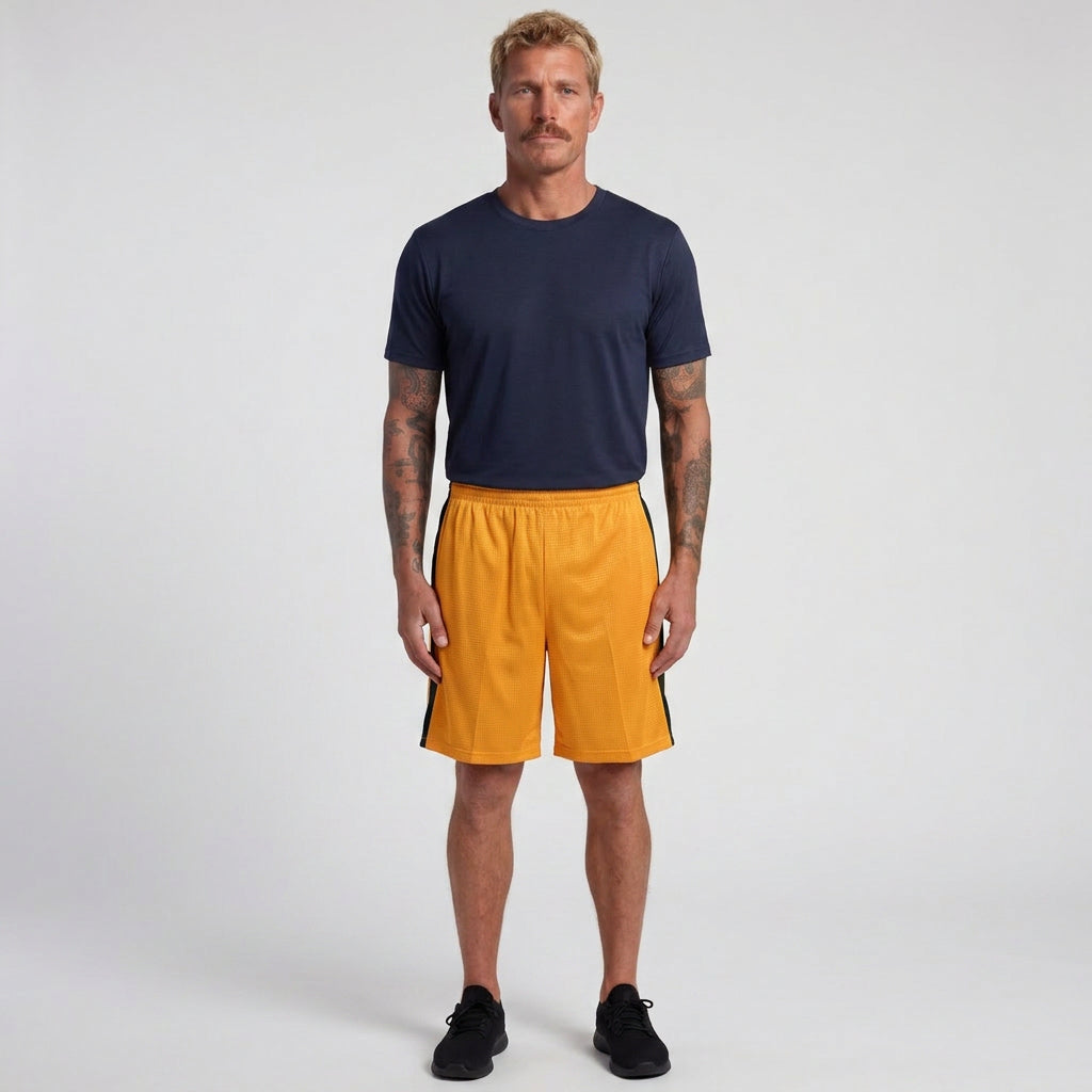 Unisex Adults Soccer Panel Shorts  CK618