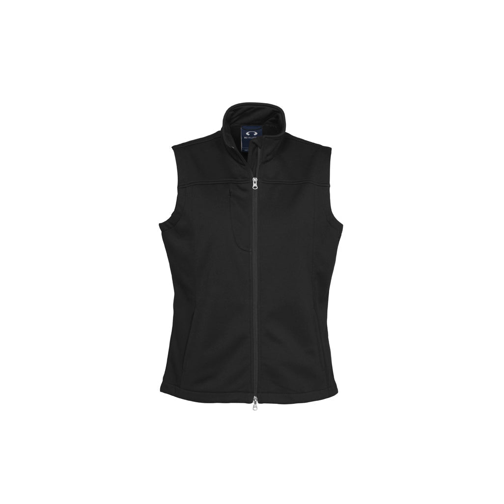 Softshell Womens Vest J29123 in Black