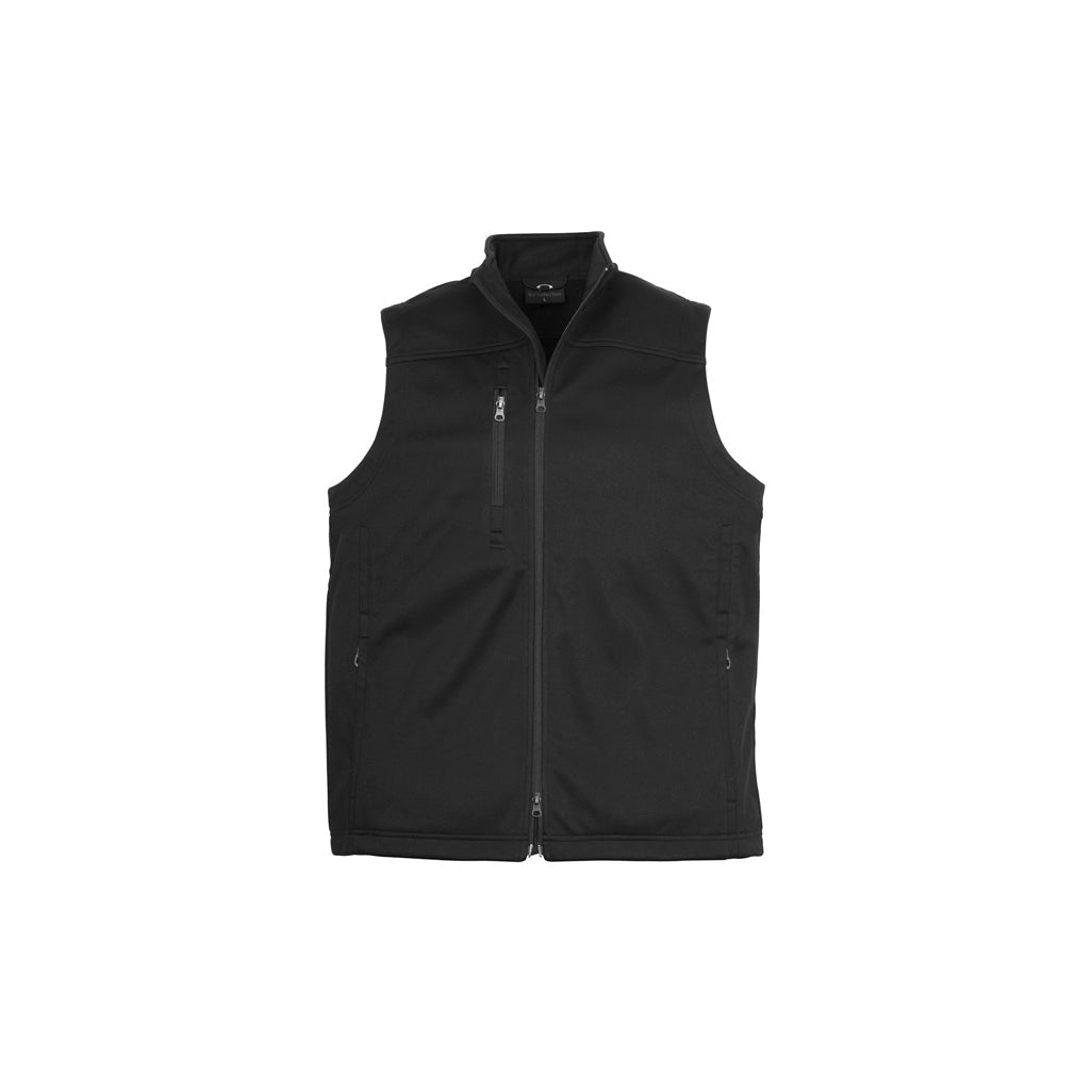Softshell Mens Vest J3881 in Black