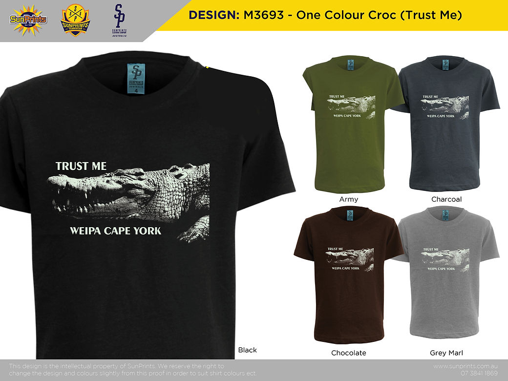 M3693 - One Colour Croc (Trust Me)