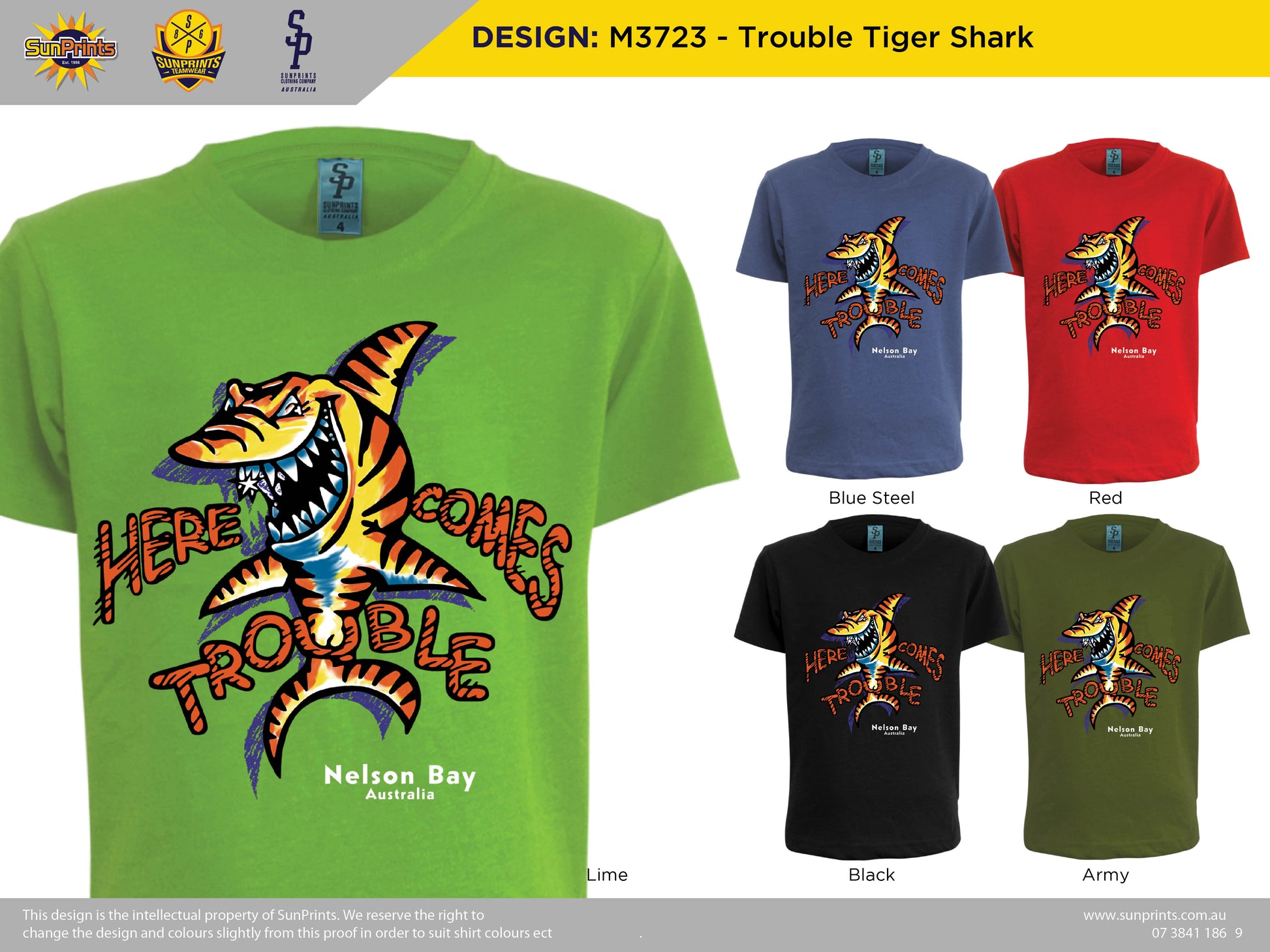 M3723 - Trouble Tiger Shark