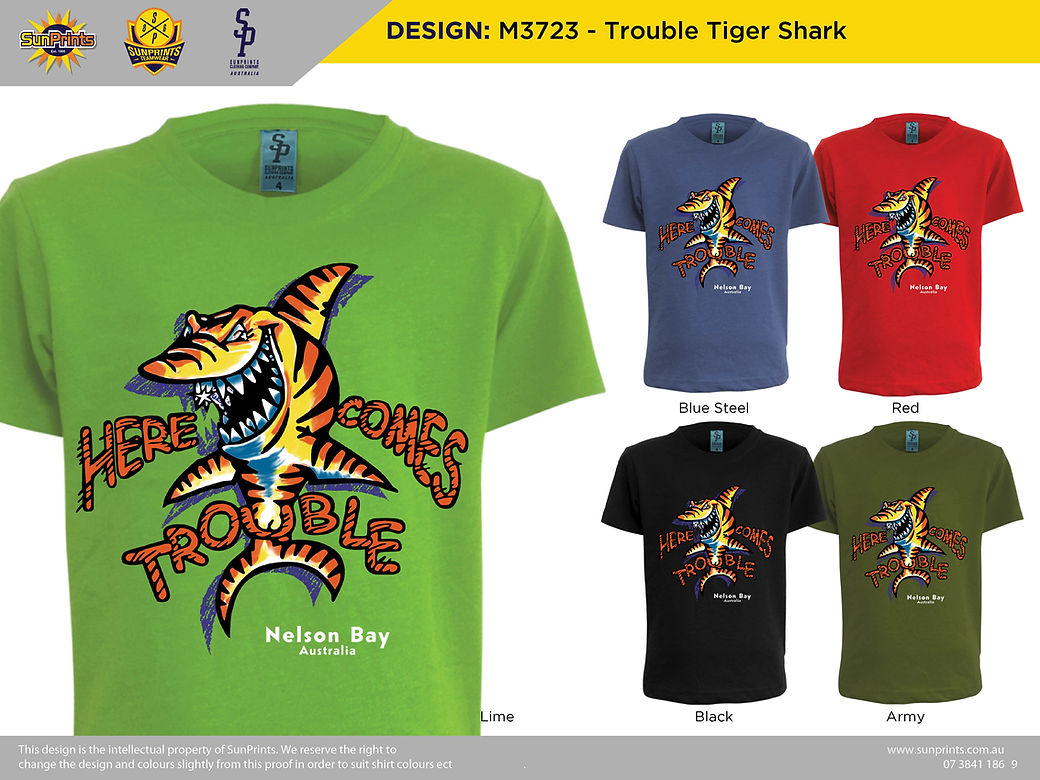 M3723 - Trouble Tiger Shark