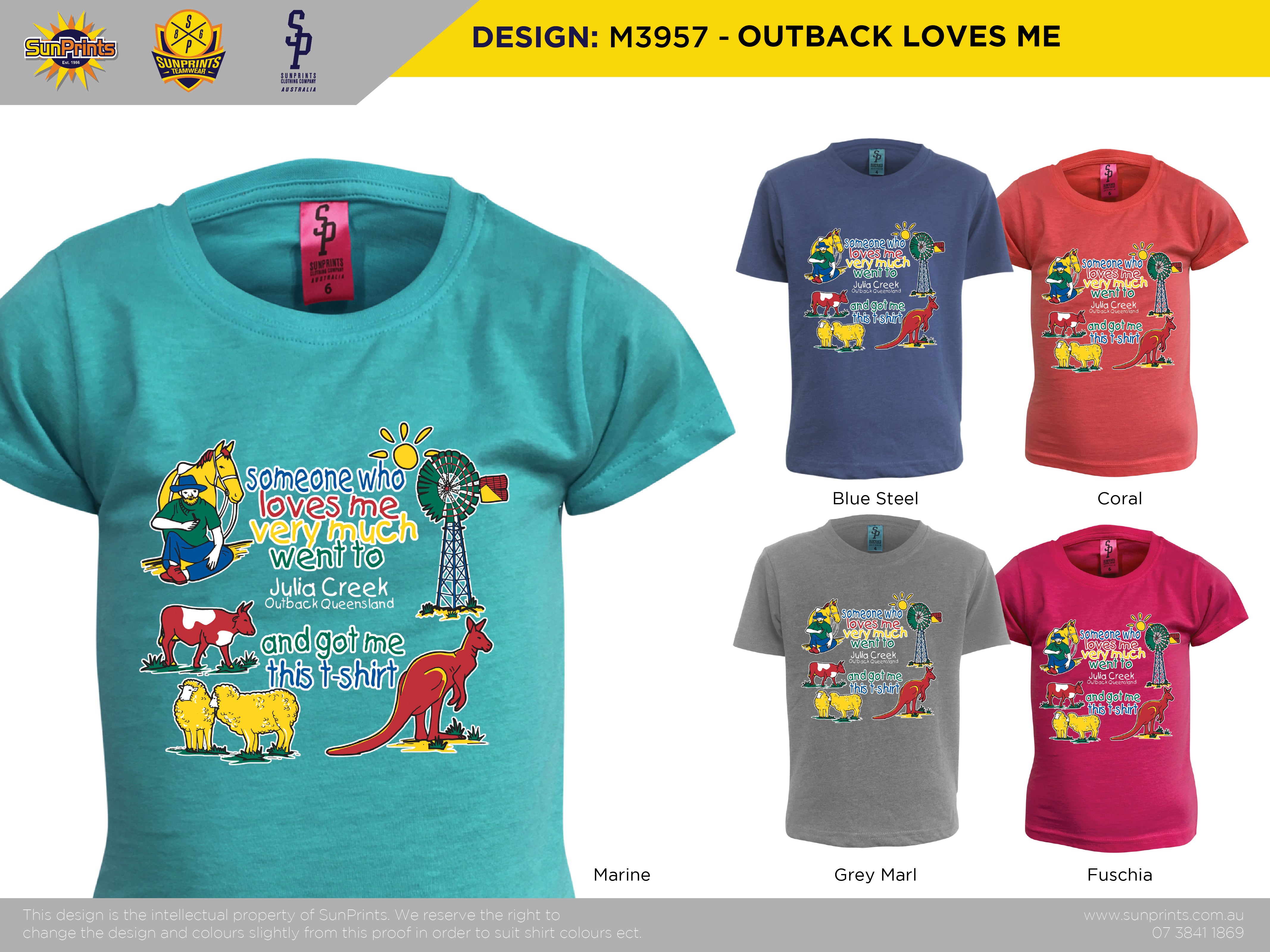 M3957 - Outback Loves Me