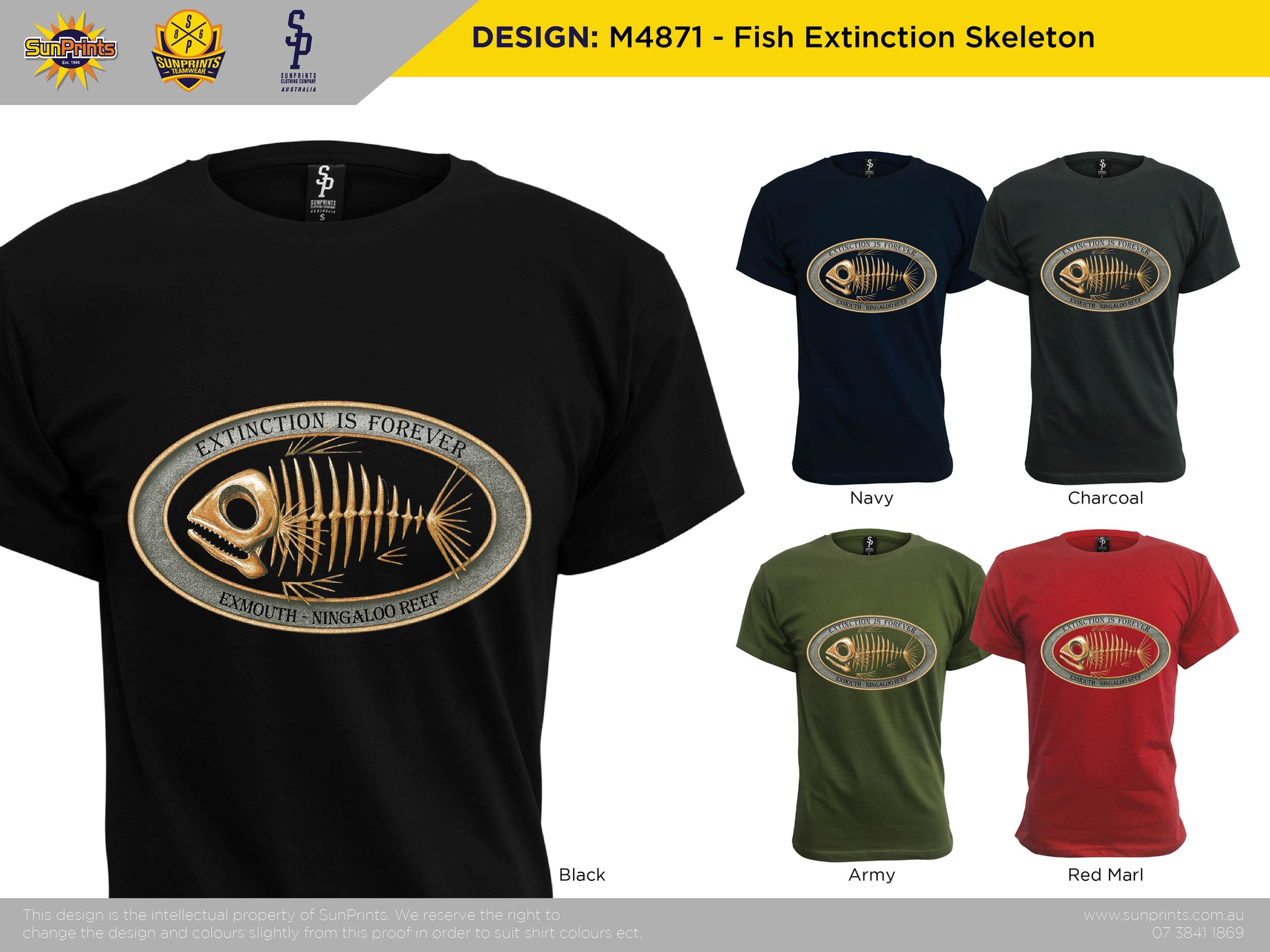 M4871 - Fish Extinction Skeleton