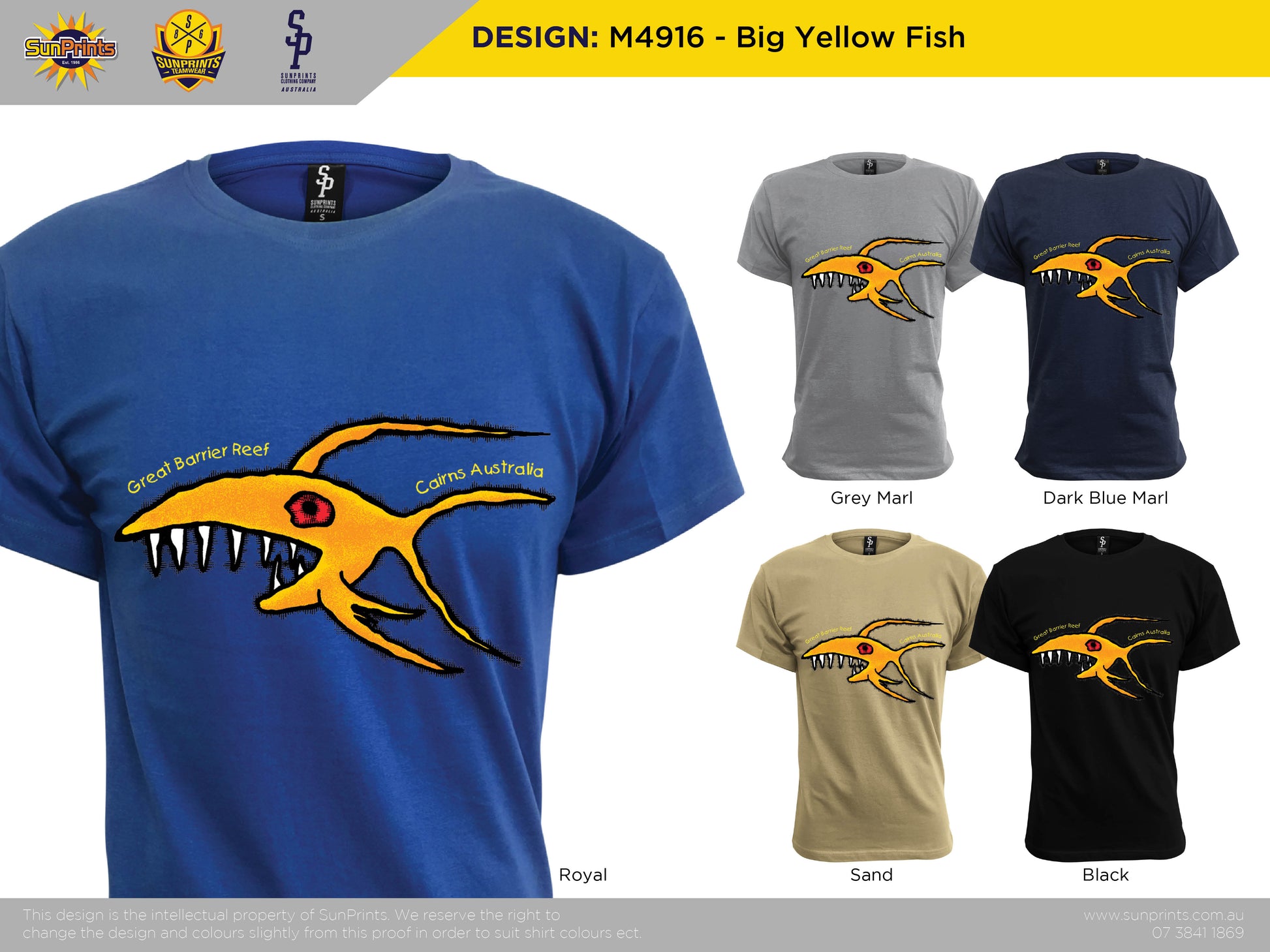 M4916 - Big Yellow Fish