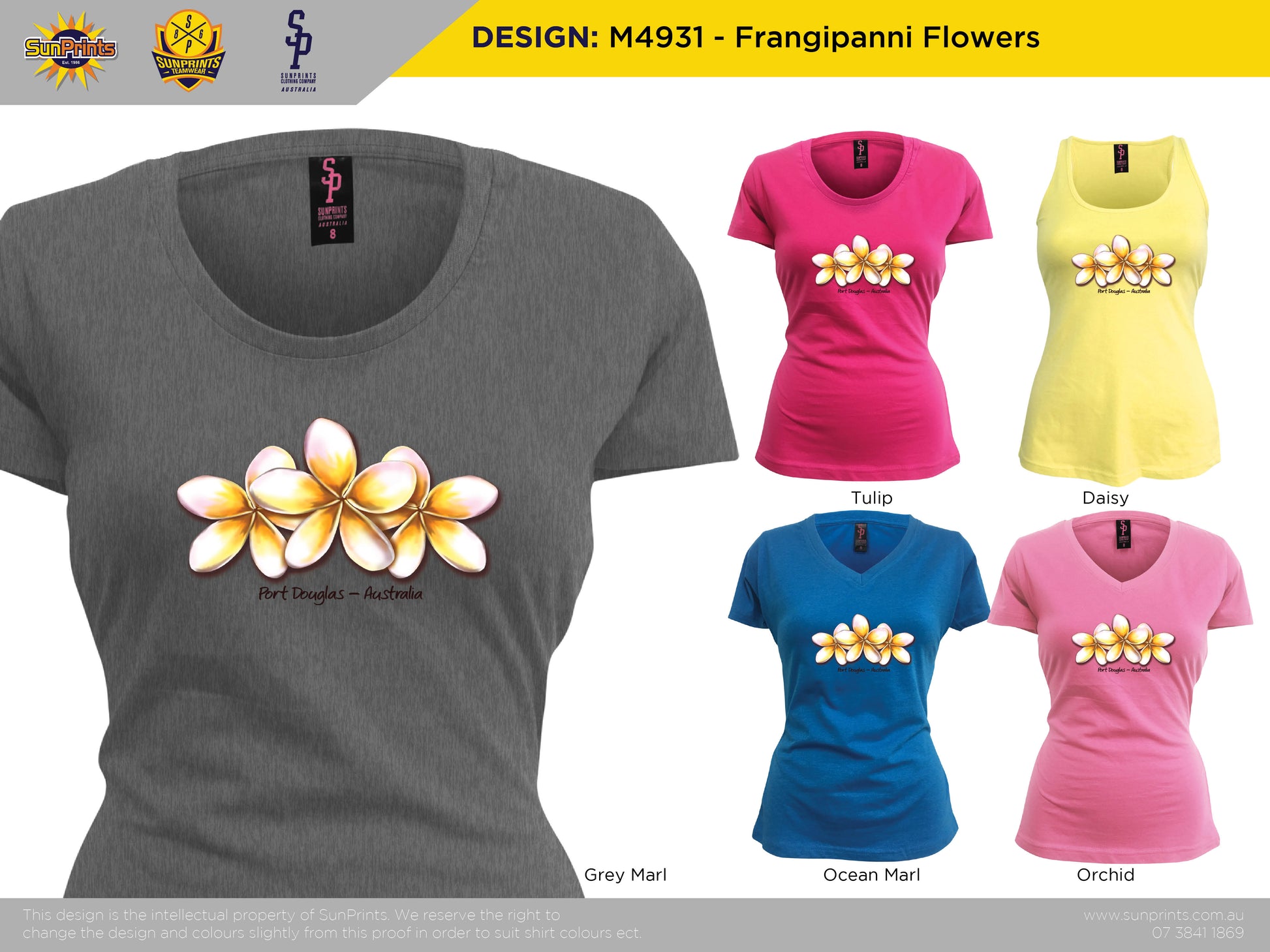 M4931 - Frangipanni Flowers