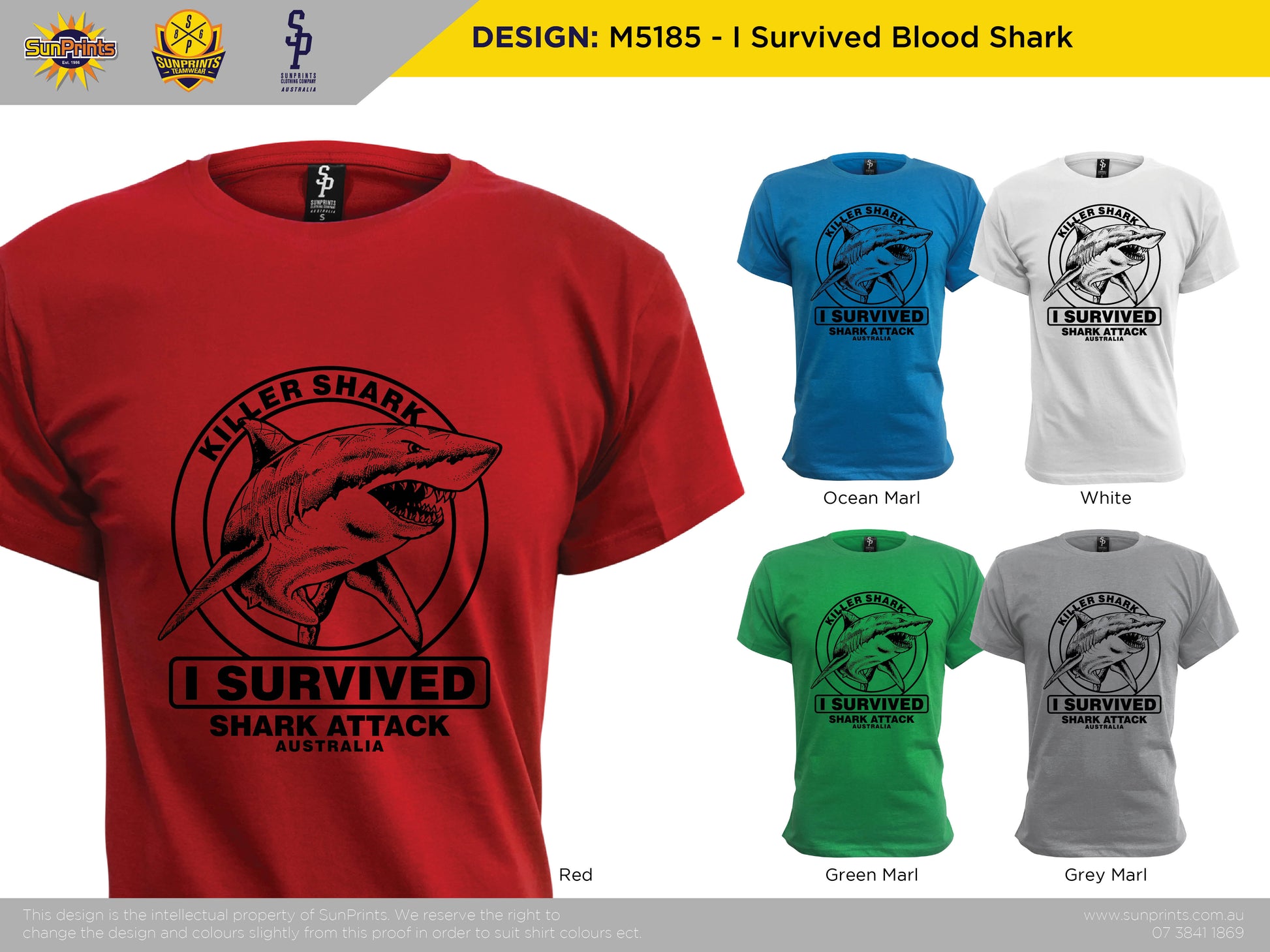 M5185 - I Survived Blood Shark