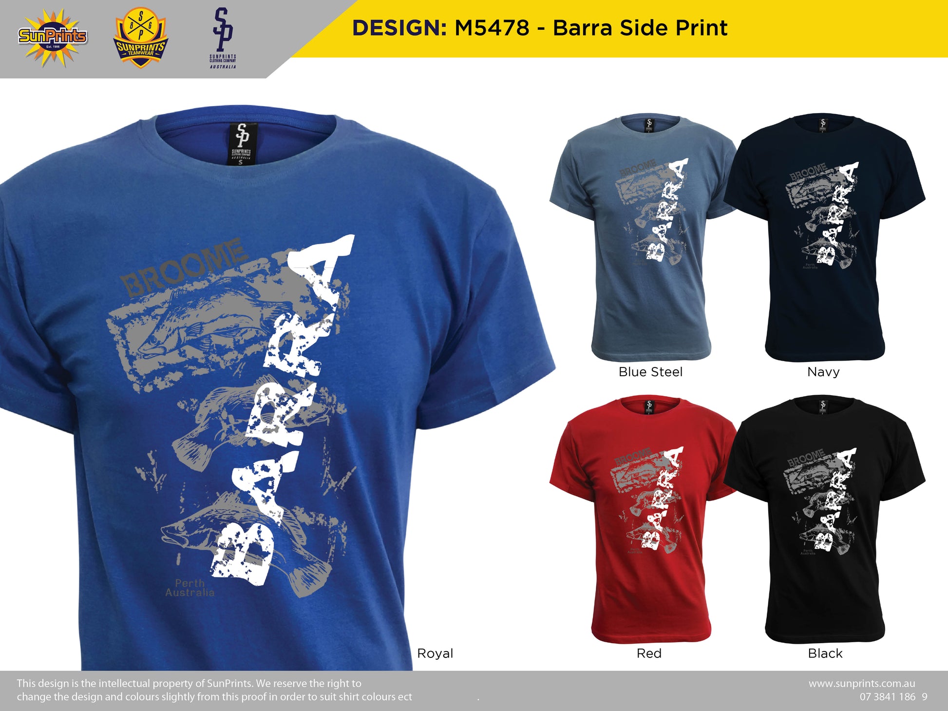 M5478 - Barra Side Print