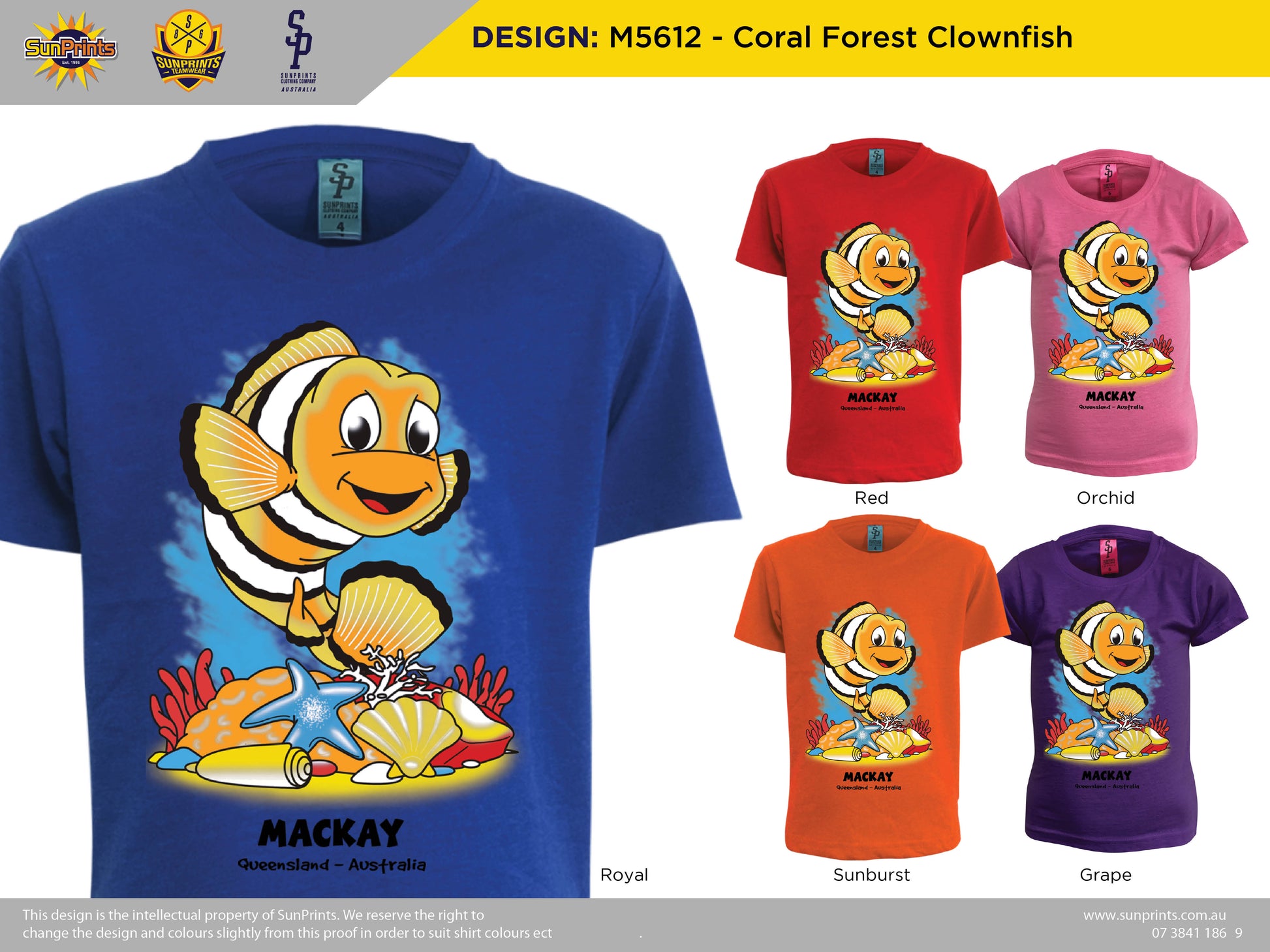 M5612 - Coral Forest Clownfish