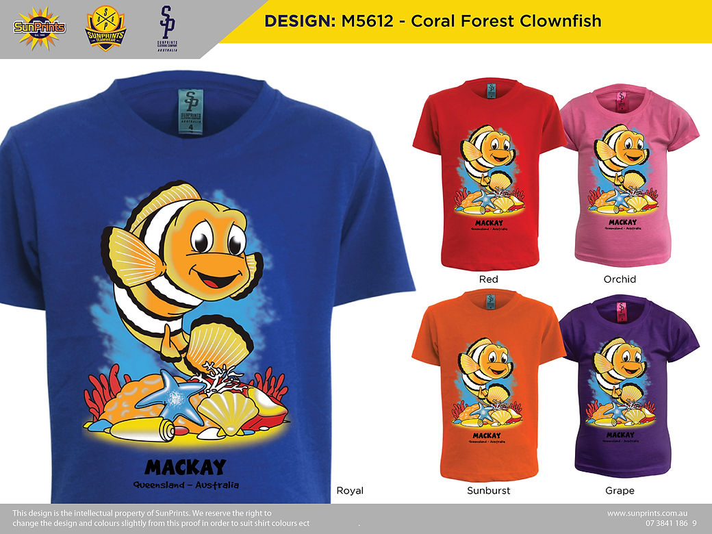 M5612 - Coral Forest Clownfish