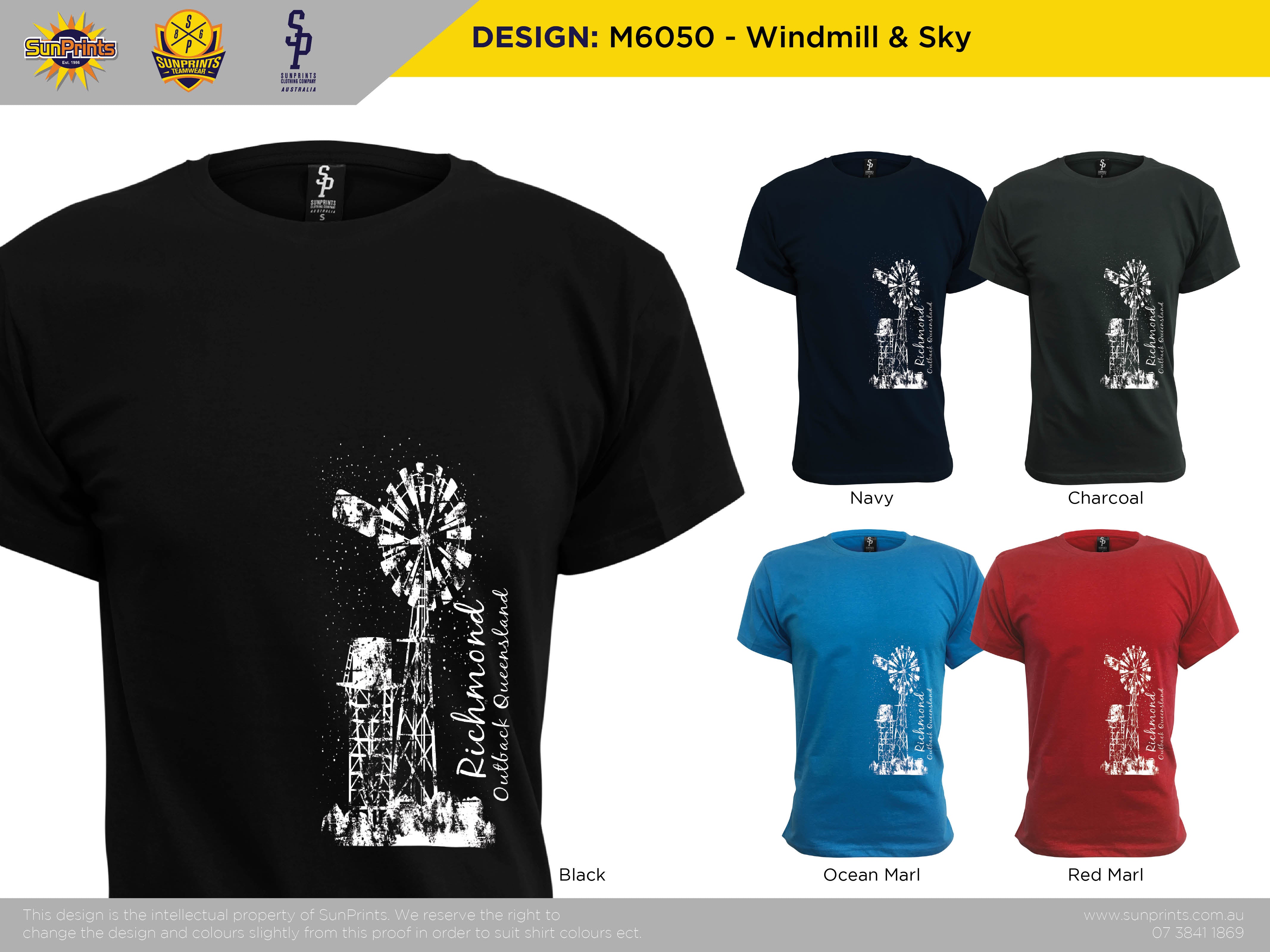 M6050 - Windmill & Sky