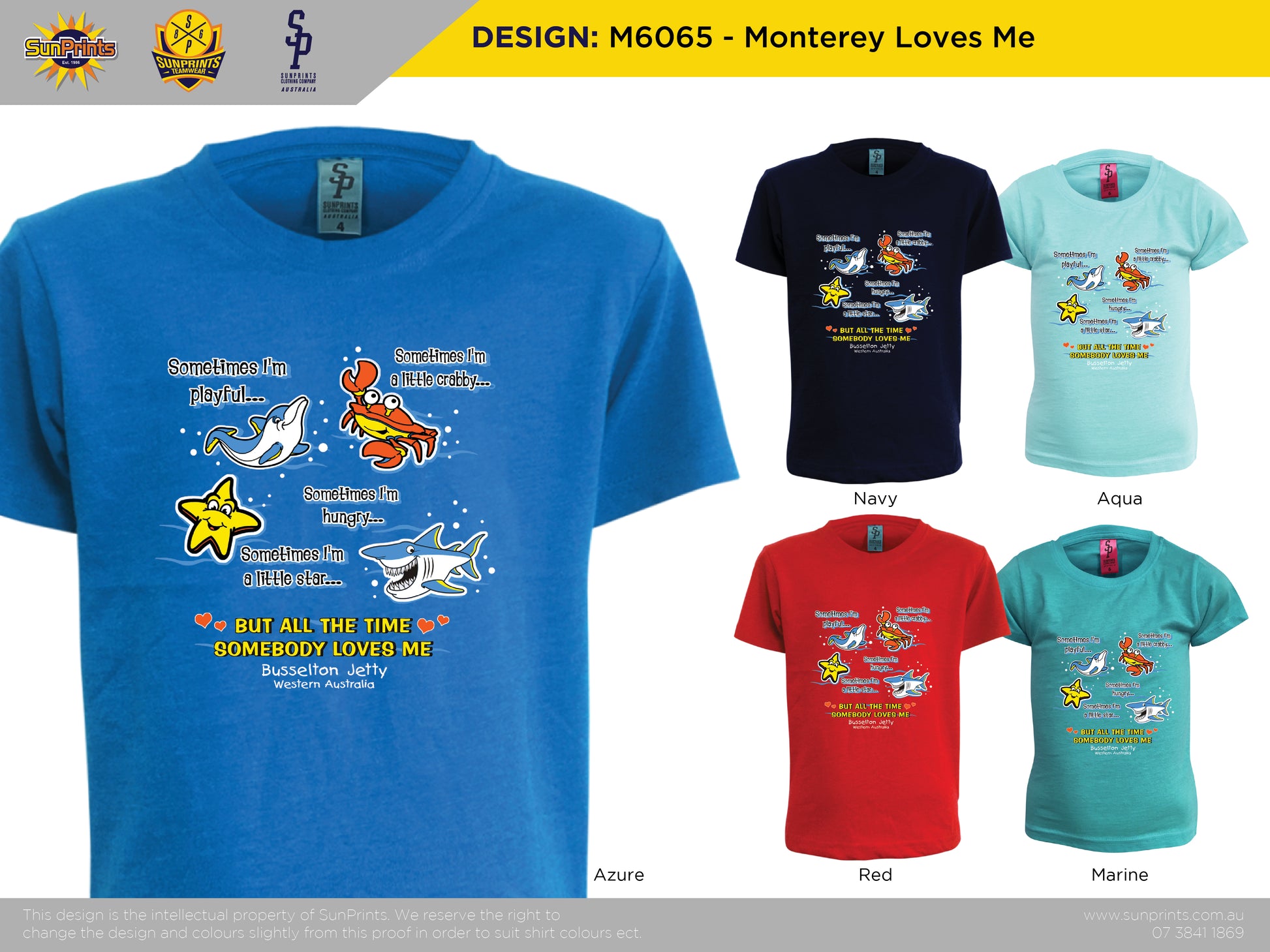 M6065 - Monterey Loves Me