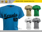 M6163 - Baseball Name Croc