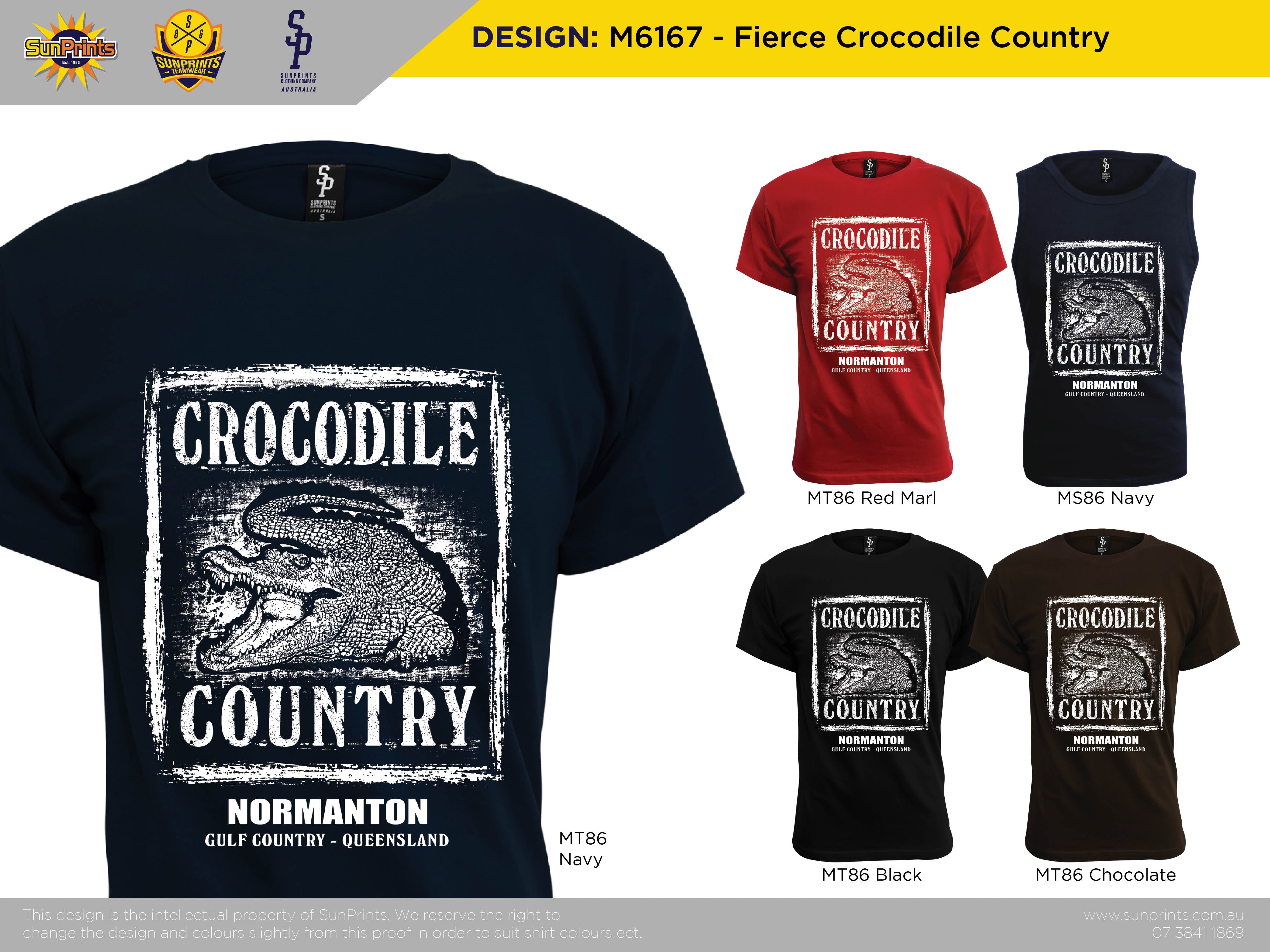 M6167 - Fierce Crocodile Country