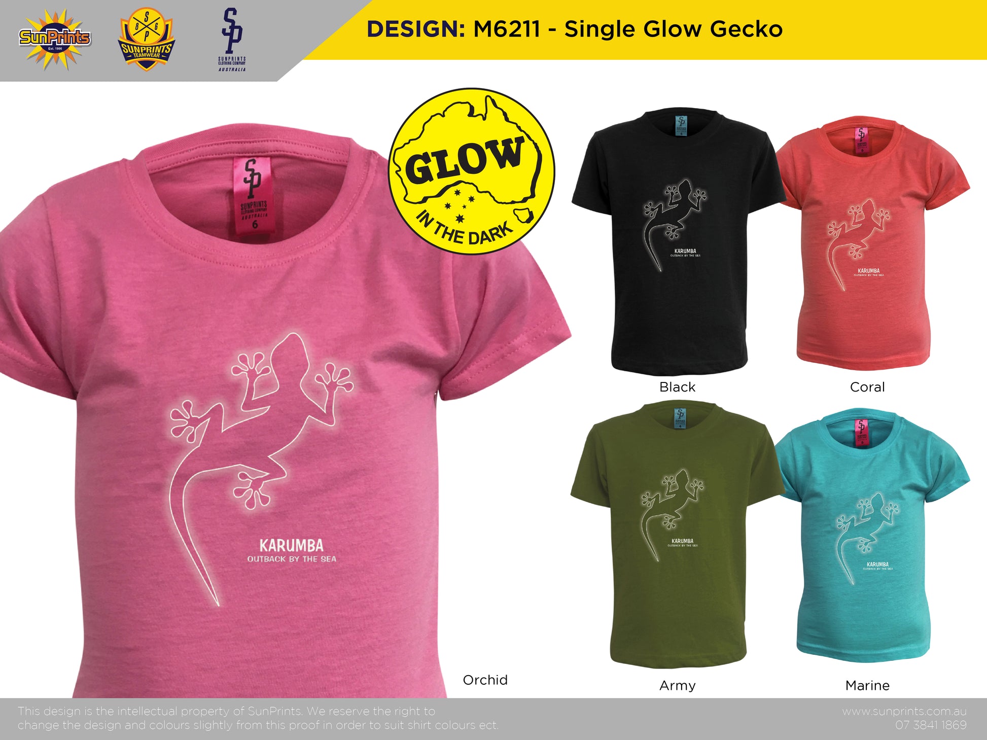 M6211 - Single Glow Gecko