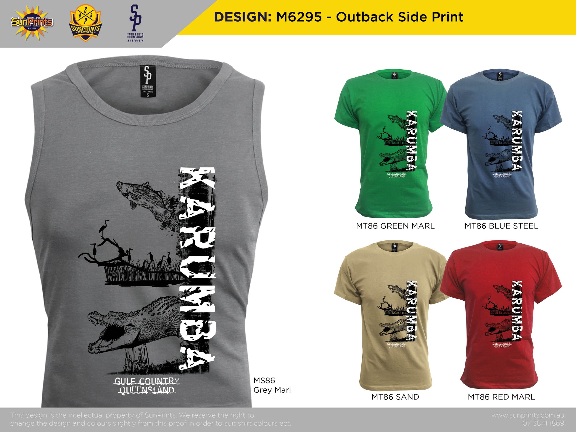 M6295 - Outback Side Print